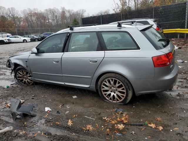 WAUKF78E08A169910 - 2008 AUDI A4 2.0T AVANT QUATTRO SILVER photo 2