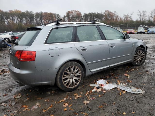 WAUKF78E08A169910 - 2008 AUDI A4 2.0T AVANT QUATTRO SILVER photo 3