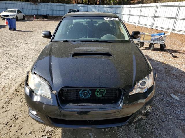 4S3BL676784205882 - 2008 SUBARU LEGACY GT LIMITED BLACK photo 5