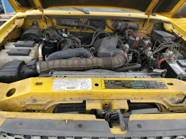 1FTYR10U83TA00736 - 2003 FORD RANGER YELLOW photo 11