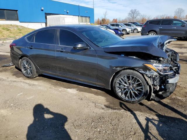 KMHGN4JBXJU245532 - 2018 GENESIS G80 SPORT GRAY photo 4