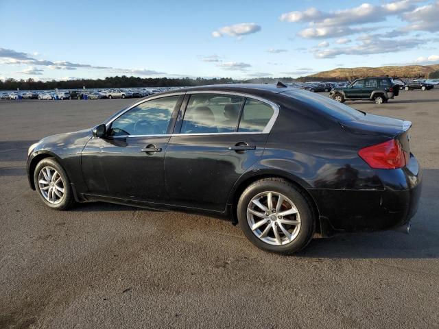 JNKBV61F18M257736 - 2008 INFINITI G35 BLACK photo 2