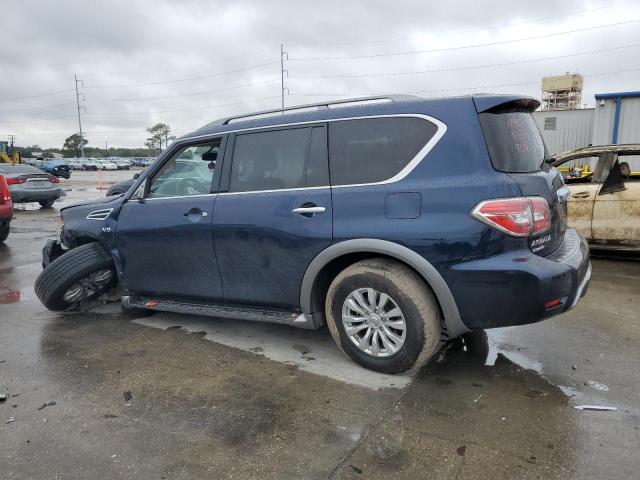 JN8AY2ND7K9088598 - 2019 NISSAN ARMADA SV BLUE photo 2