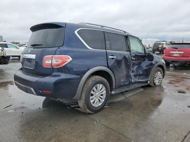 JN8AY2ND7K9088598 - 2019 NISSAN ARMADA SV BLUE photo 3