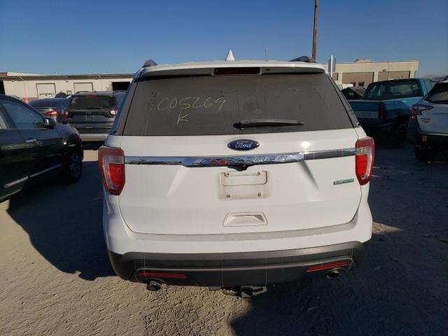 1FM5K7BH3GGC05269 - 2016 FORD EXPLORER WHITE photo 6