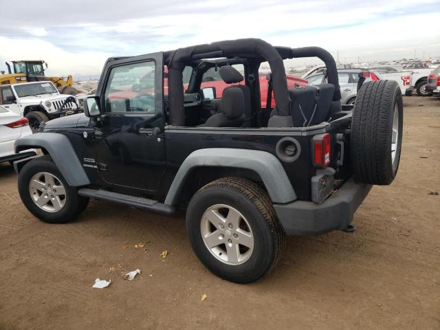 1J4AA2D11BL550481 - 2011 JEEP WRANGLER SPORT BLACK photo 2