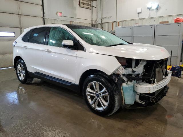 2FMPK4J87HBB46034 - 2017 FORD EDGE SEL WHITE photo 4