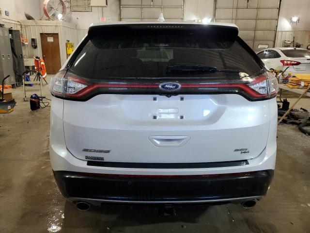 2FMPK4J87HBB46034 - 2017 FORD EDGE SEL WHITE photo 6