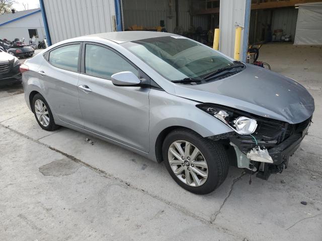 KMHDH4AE2FU249991 - 2015 HYUNDAI ELANTRA SE SILVER photo 4