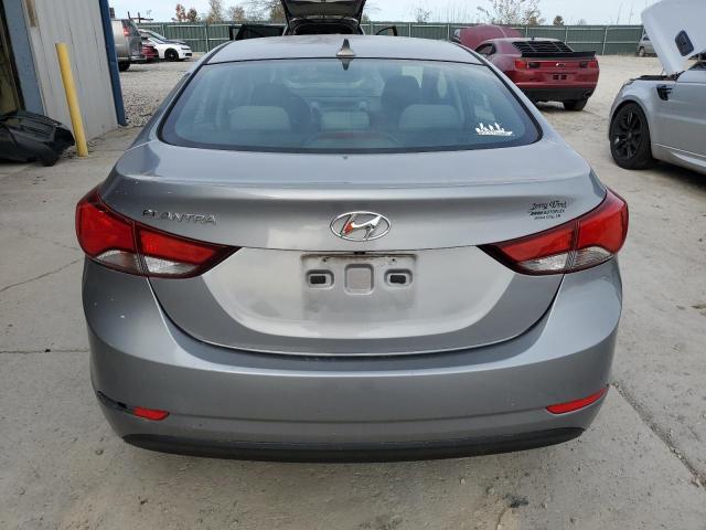 KMHDH4AE2FU249991 - 2015 HYUNDAI ELANTRA SE SILVER photo 6