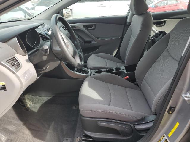 KMHDH4AE2FU249991 - 2015 HYUNDAI ELANTRA SE SILVER photo 7