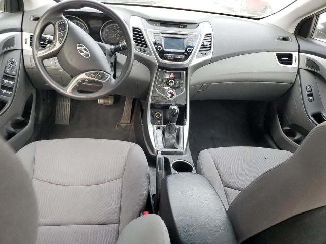 KMHDH4AE2FU249991 - 2015 HYUNDAI ELANTRA SE SILVER photo 8