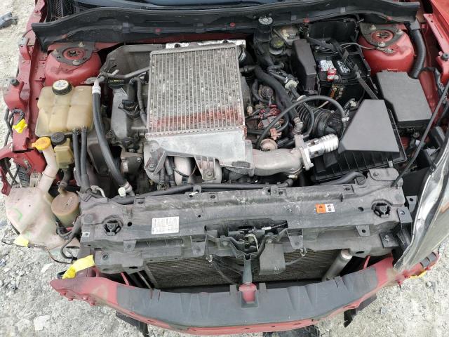 JM1BL1H33A1177478 - 2010 MAZDA SPEED 3 RED photo 11