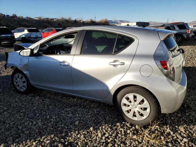 JTDKDTB34D1545964 - 2013 TOYOTA PRIUS C SILVER photo 2