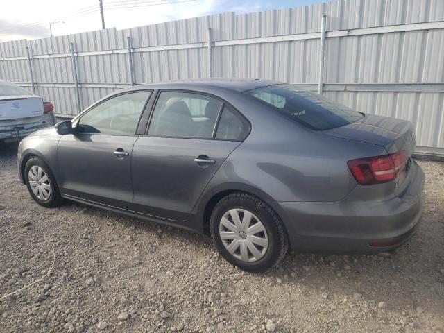 3VW267AJ7GM395127 - 2016 VOLKSWAGEN JETTA S GRAY photo 2