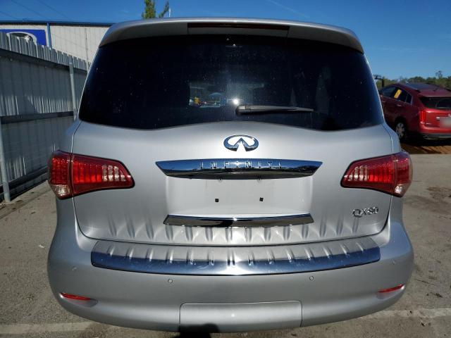 JN8AZ2NF4H9641649 - 2017 INFINITI QX80 BASE SILVER photo 6