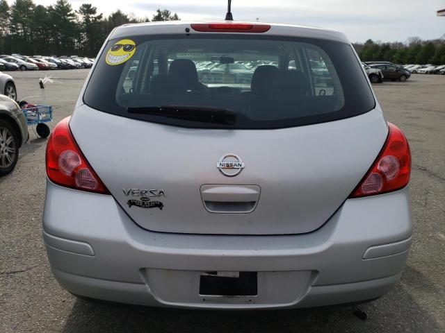 3N1BC1CP9AL445892 - 2010 NISSAN VERSA S SILVER photo 6