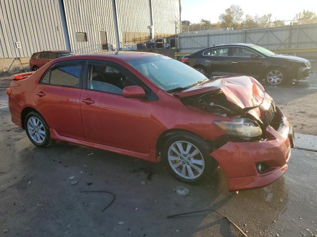 2T1BU4EE6AC240315 - 2010 TOYOTA COROLLA BASE MAROON photo 4