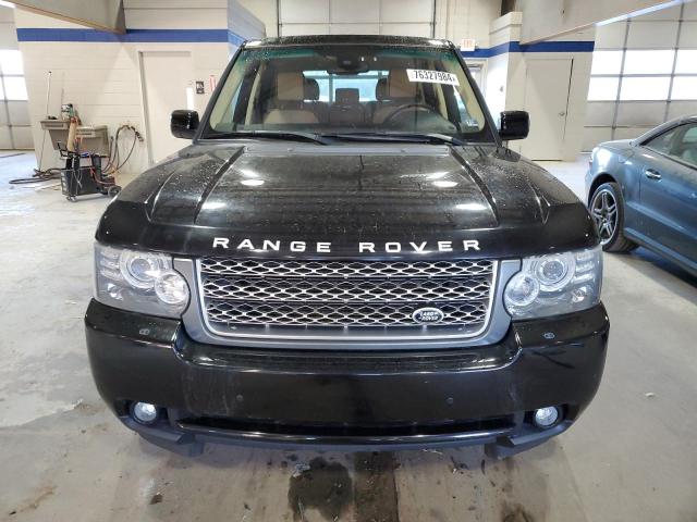 SALME1D40AA311437 - 2010 LAND ROVER RANGE ROVE HSE BLACK photo 5