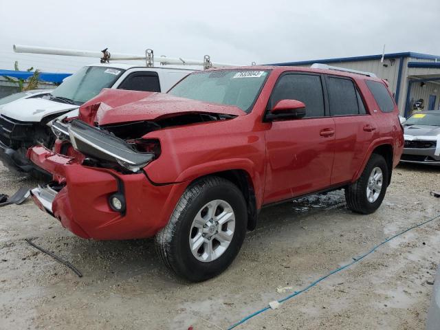 JTEZU5JR3G5142695 - 2016 TOYOTA 4RUNNER SR5 RED photo 1