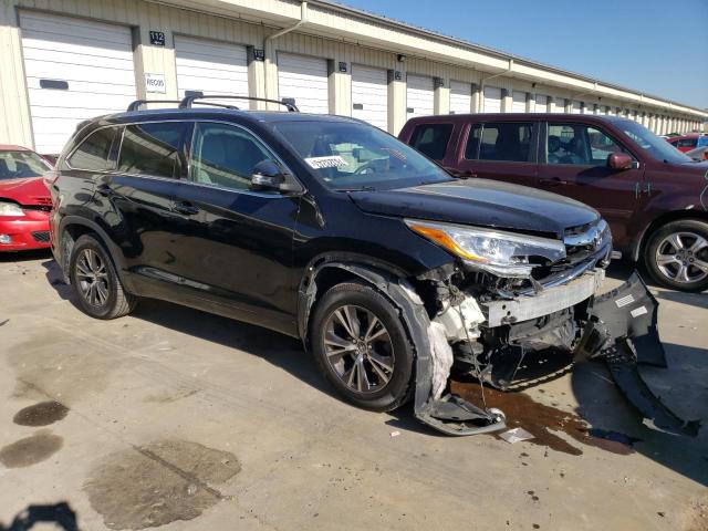 5TDJKRFH7GS310766 - 2016 TOYOTA HIGHLANDER XLE BLACK photo 4