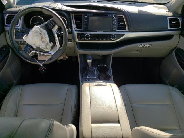 5TDJKRFH7GS310766 - 2016 TOYOTA HIGHLANDER XLE BLACK photo 8