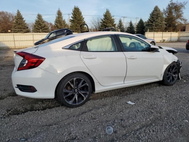 2HGFC2F81KH523019 - 2019 HONDA CIVIC SPORT WHITE photo 3