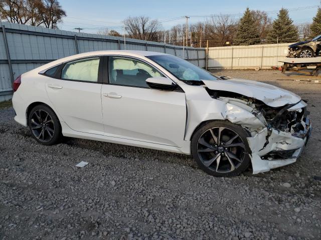 2HGFC2F81KH523019 - 2019 HONDA CIVIC SPORT WHITE photo 4
