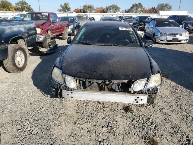 JTHBE96S580033755 - 2008 LEXUS GS 350 BLACK photo 5