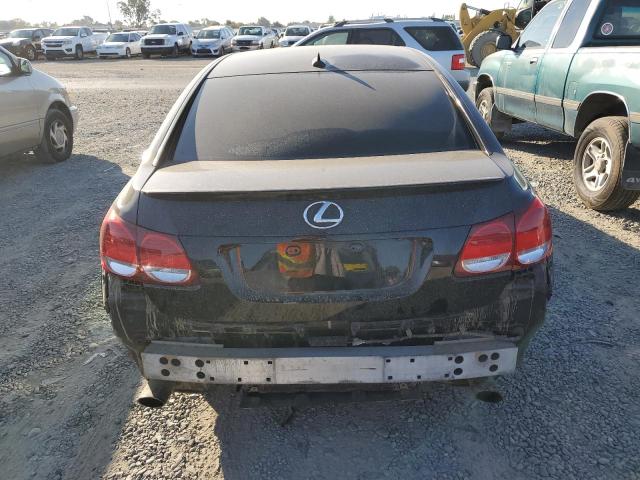 JTHBE96S580033755 - 2008 LEXUS GS 350 BLACK photo 6