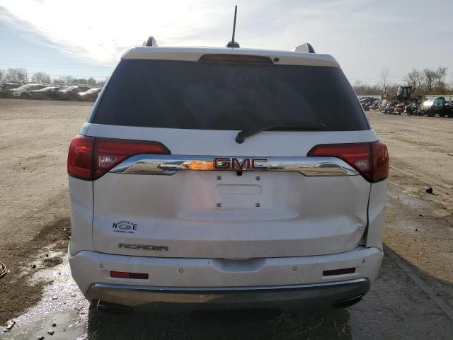 1GKKNPLS5KZ270649 - 2019 GMC ACADIA DENALI WHITE photo 6