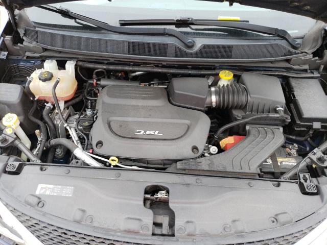 2C4RC1BG0HR512583 - 2017 CHRYSLER PACIFICA TOURING L BLUE photo 12