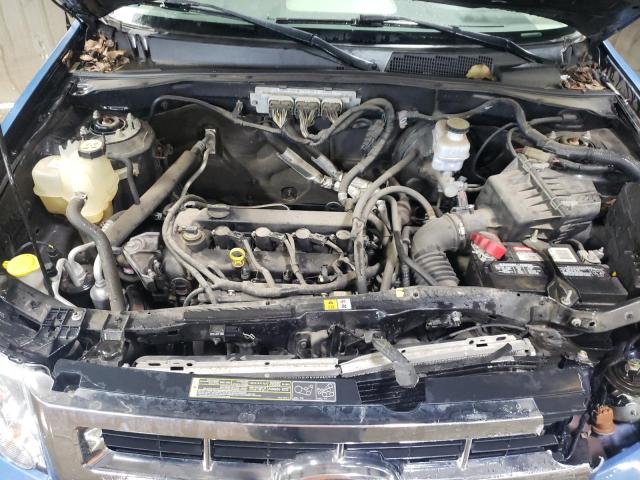 1FMCU03709KA07683 - 2009 FORD ESCAPE XLT BLUE photo 11