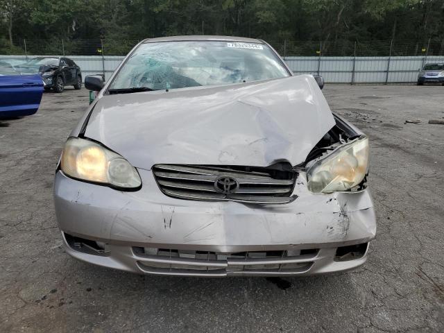 1NXBR32E63Z127966 - 2003 TOYOTA COROLLA CE SILVER photo 5