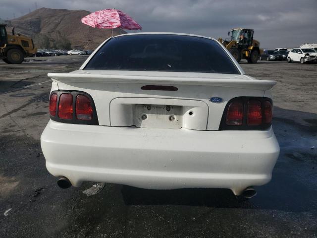 1FALP42XXTF188141 - 1996 FORD MUSTANG GT WHITE photo 6