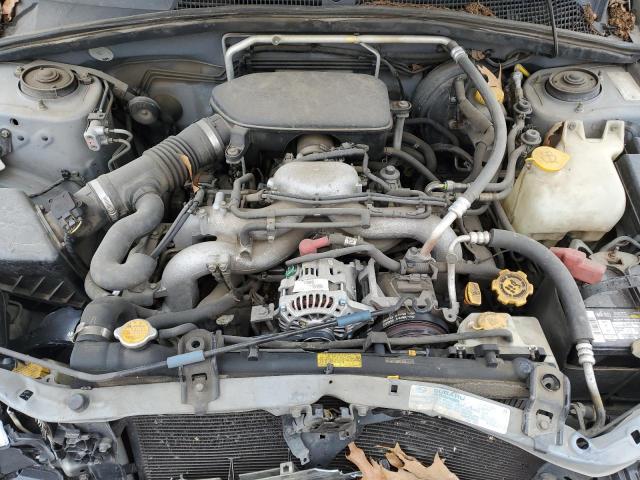 JF1SG656X5H738407 - 2005 SUBARU FORESTER 2.5XS Сріблястий фото 11