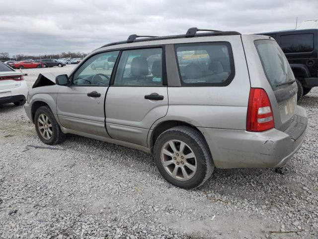 JF1SG656X5H738407 - 2005 SUBARU FORESTER 2.5XS SILVER photo 2