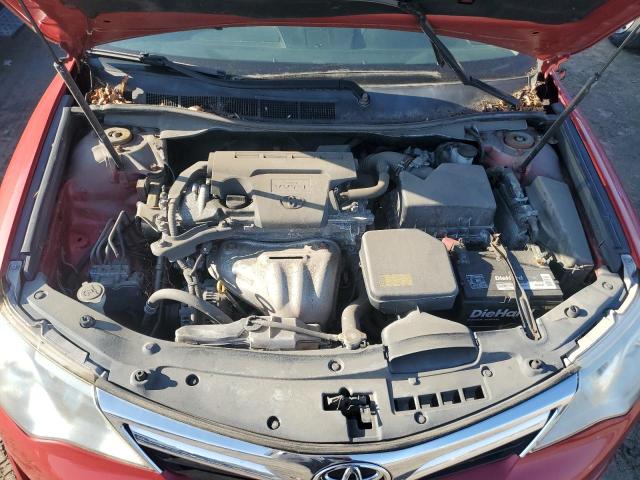 4T4BF1FK3CR197413 - 2012 TOYOTA CAMRY BASE RED photo 11