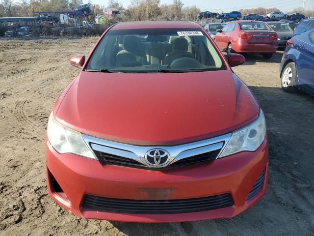 4T4BF1FK3CR197413 - 2012 TOYOTA CAMRY BASE RED photo 5