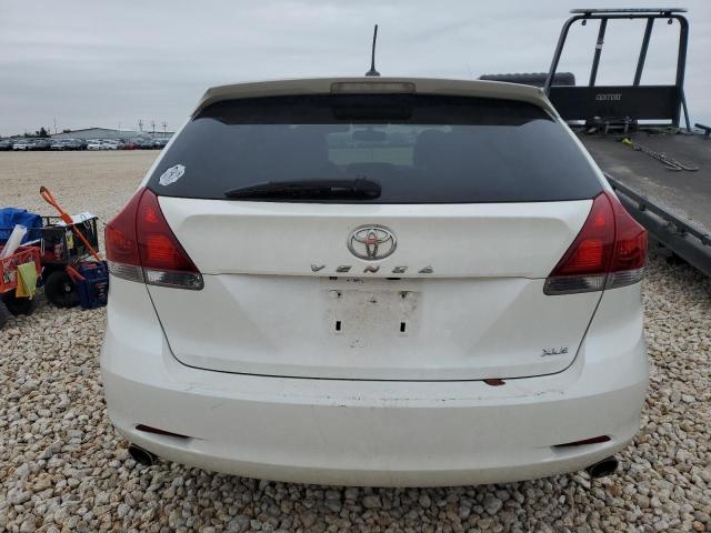 4T3ZK3BB1DU057004 - 2013 TOYOTA VENZA LE WHITE photo 6