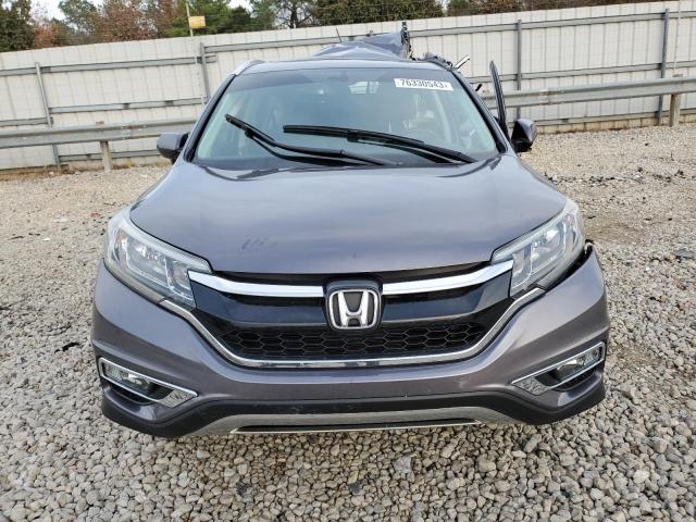 2HKRM4H7XFH644363 - 2015 HONDA CR-V EXL GRAY photo 5