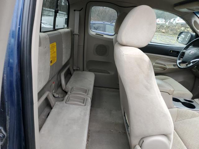 5TEUX42N18Z480266 - 2008 TOYOTA TACOMA ACCESS CAB ლურჯი ფოტო 10