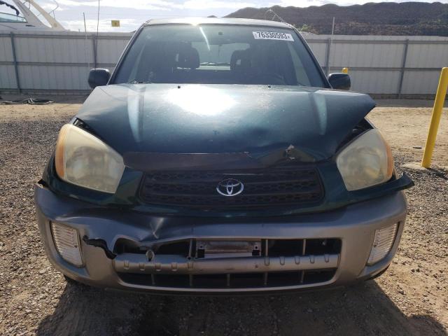 JTEGH20VX30096265 - 2003 TOYOTA RAV4 GREEN photo 5