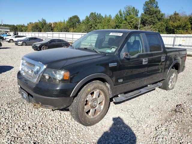 1FTPW14V58KD46800 - 2008 FORD F150 SUPERCREW BLACK photo 1