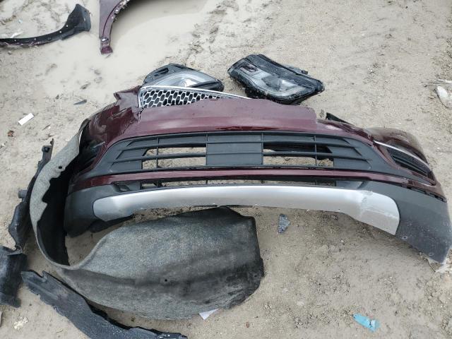 5LMCJ2C91KUL18200 - 2019 LINCOLN MKC SELECT Բորդո լուսանկար 13