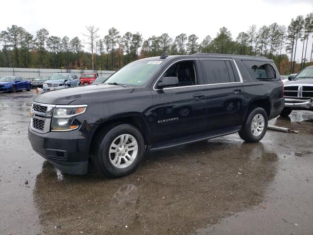 1GNSKHKC0JR115260 - 2018 CHEVROLET SUBURBAN K1500 LT BLACK photo 1