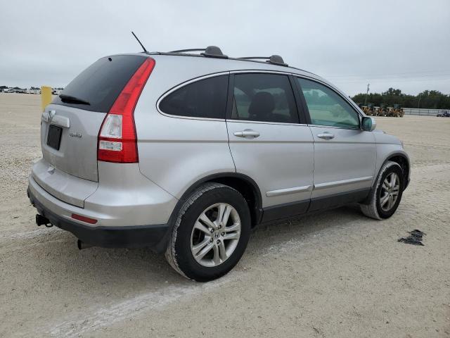 5J6RE4H7XBL051132 - 2011 HONDA CR-V EXL SILVER photo 3