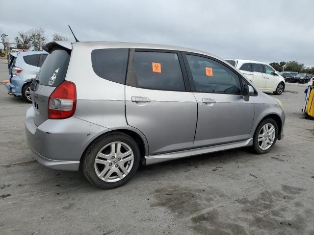 JHMGD38647S026658 - 2007 HONDA FIT S ვერცხლისფერი ფოტო 3