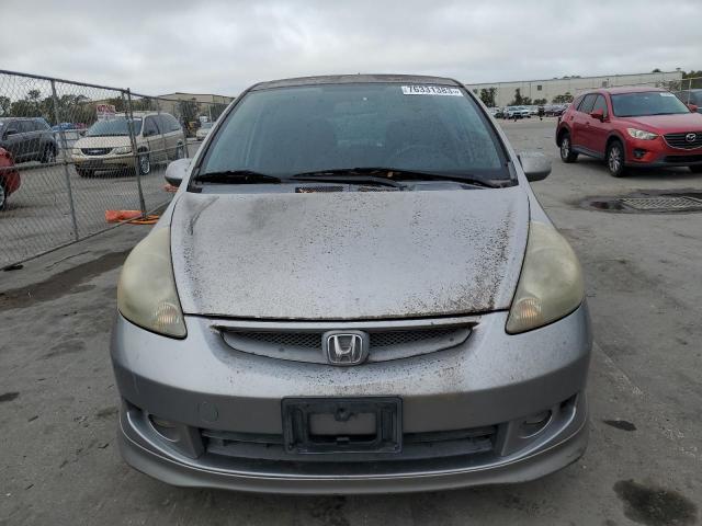 JHMGD38647S026658 - 2007 HONDA FIT S ვერცხლისფერი ფოტო 5