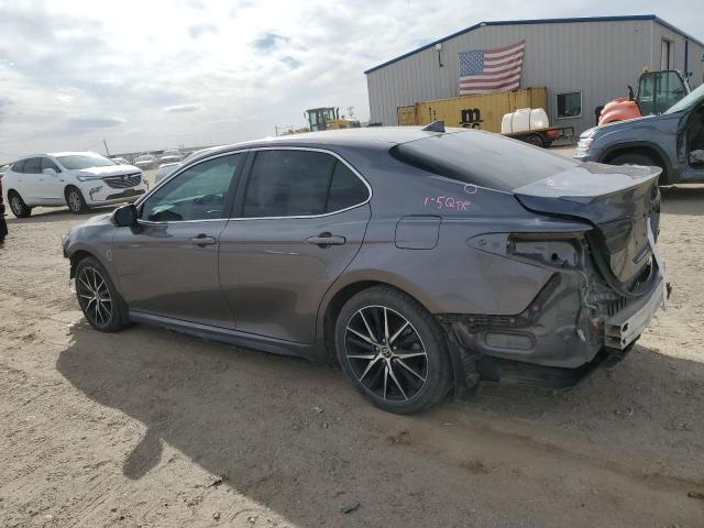 4T1G11AK7PU762421 - 2023 TOYOTA CAMRY SE NIGHT SHADE GRAY photo 2